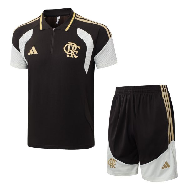 2026 Flamengo Dark brown Training Set Shirt and Shorts