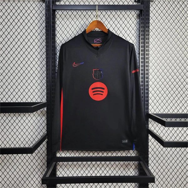 24/25 Barcelona Away Long Sleeve jersey Fan Version