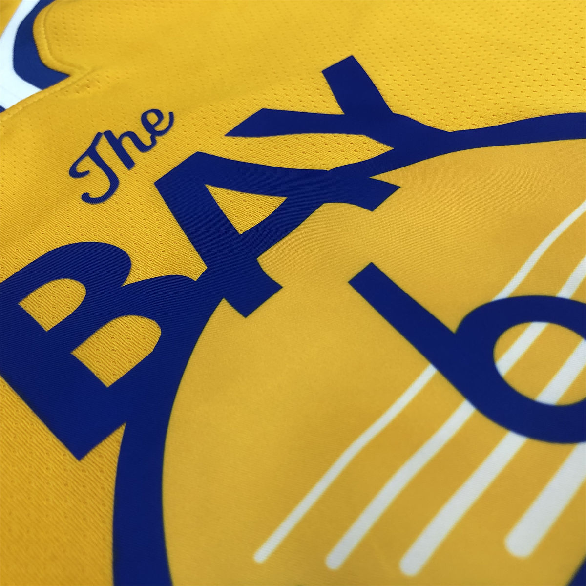 NBA Golden State Warriors v neck Yellow Jersey YOUNG#6 S-XXL