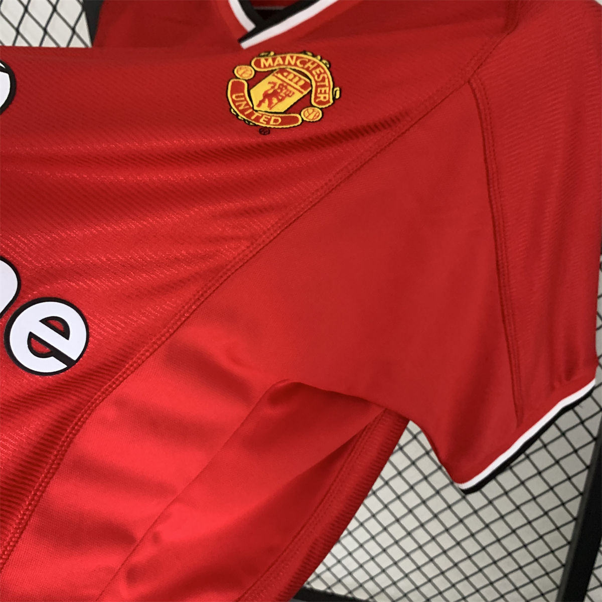 Retro Manchester United 00/02 home jersey Fan Version