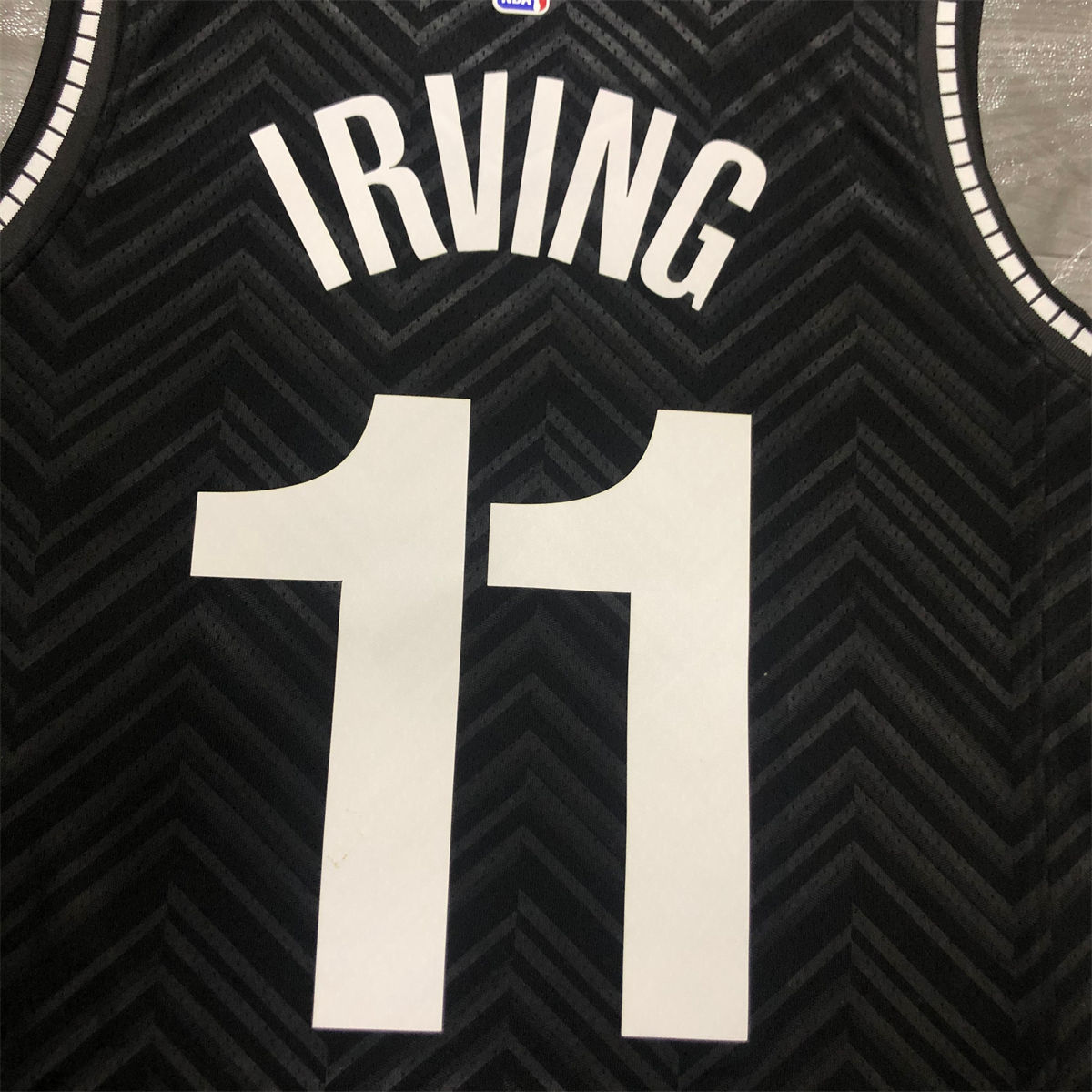 NBA Brooklyn Nets V-Neck Black Jersey IRVING#11 S-XXL