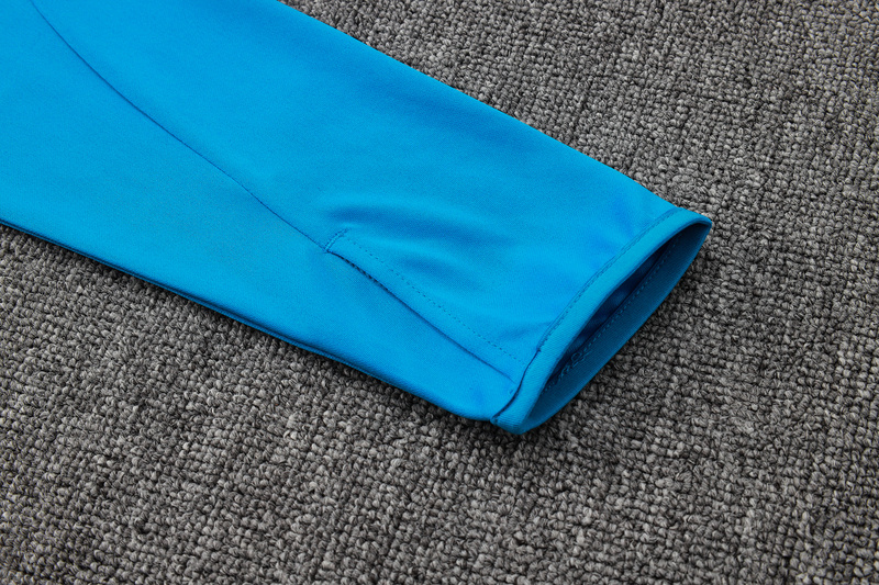 24/25 Flamengo Light blue Long-sleeved half-pull training kit Football team kit
