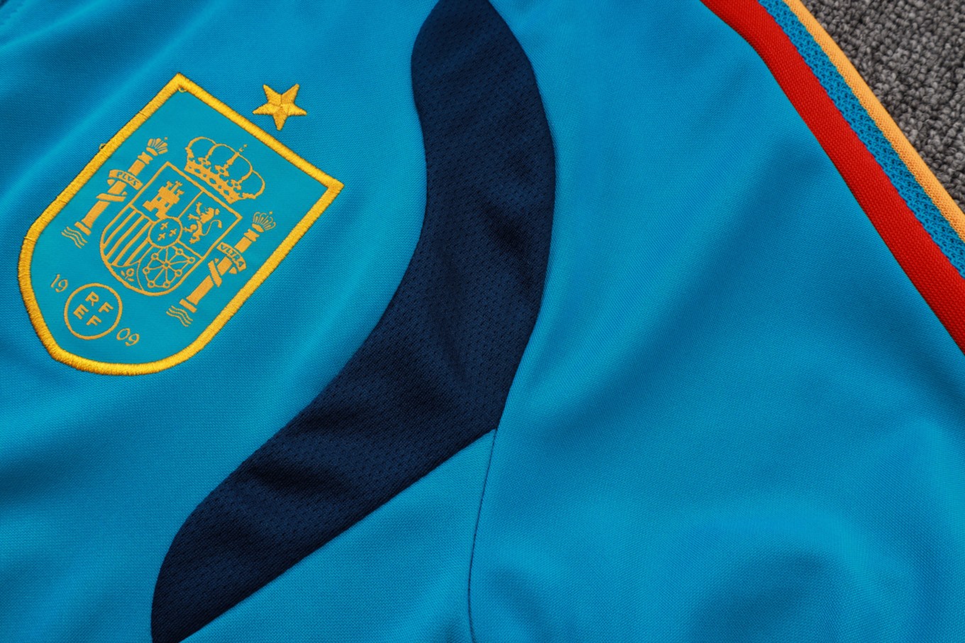 2026 Spain Lake blue Jacket Training Suit Set