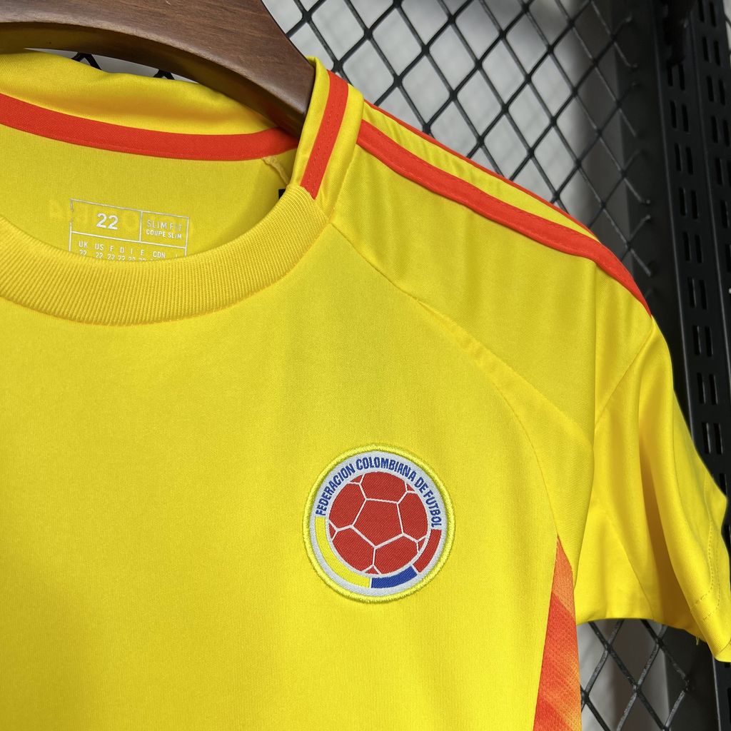 2024/25 Colombia Home jersey Kid Kits Size 16-28