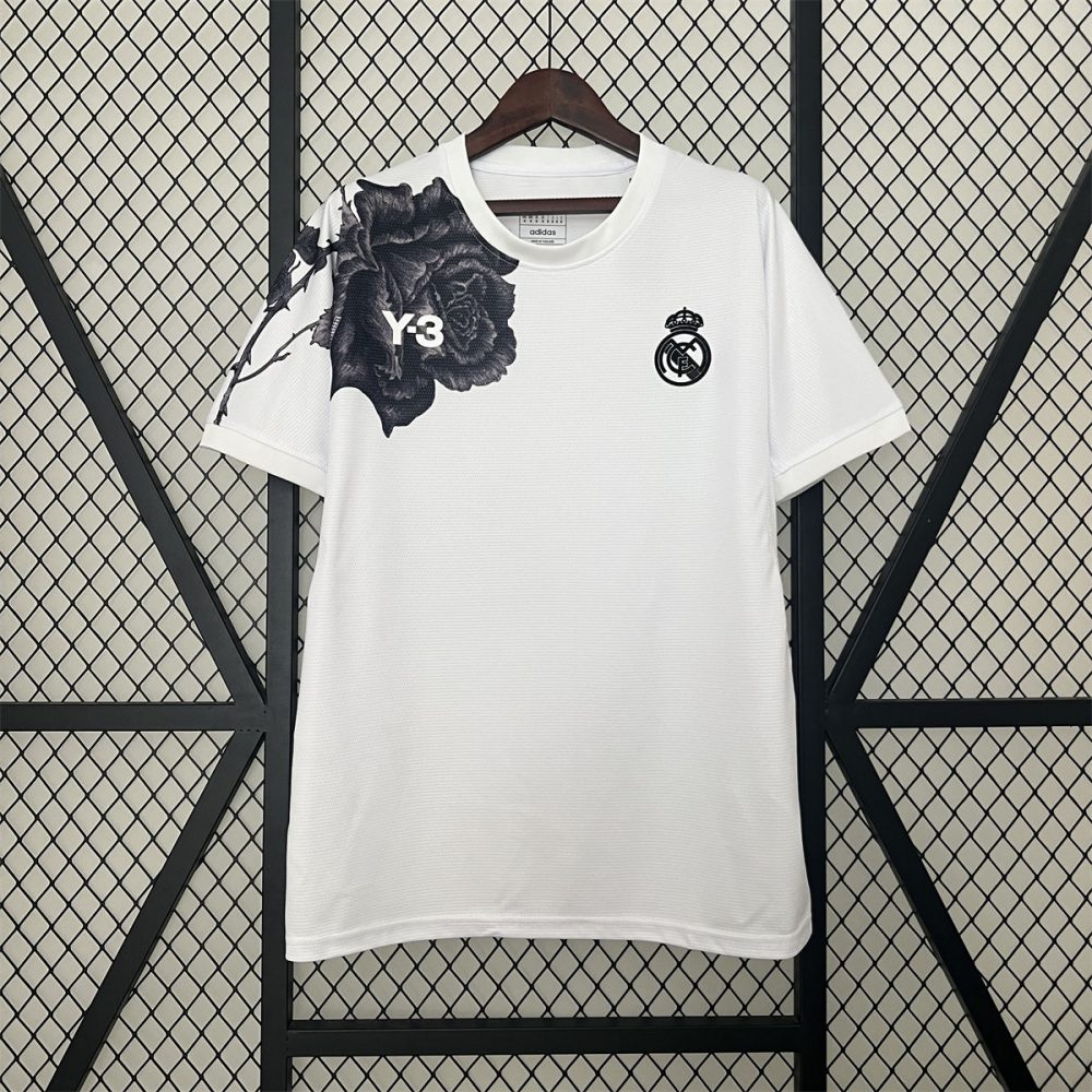 24/25 Real Madrid Y3 version white Jersey Fan Version