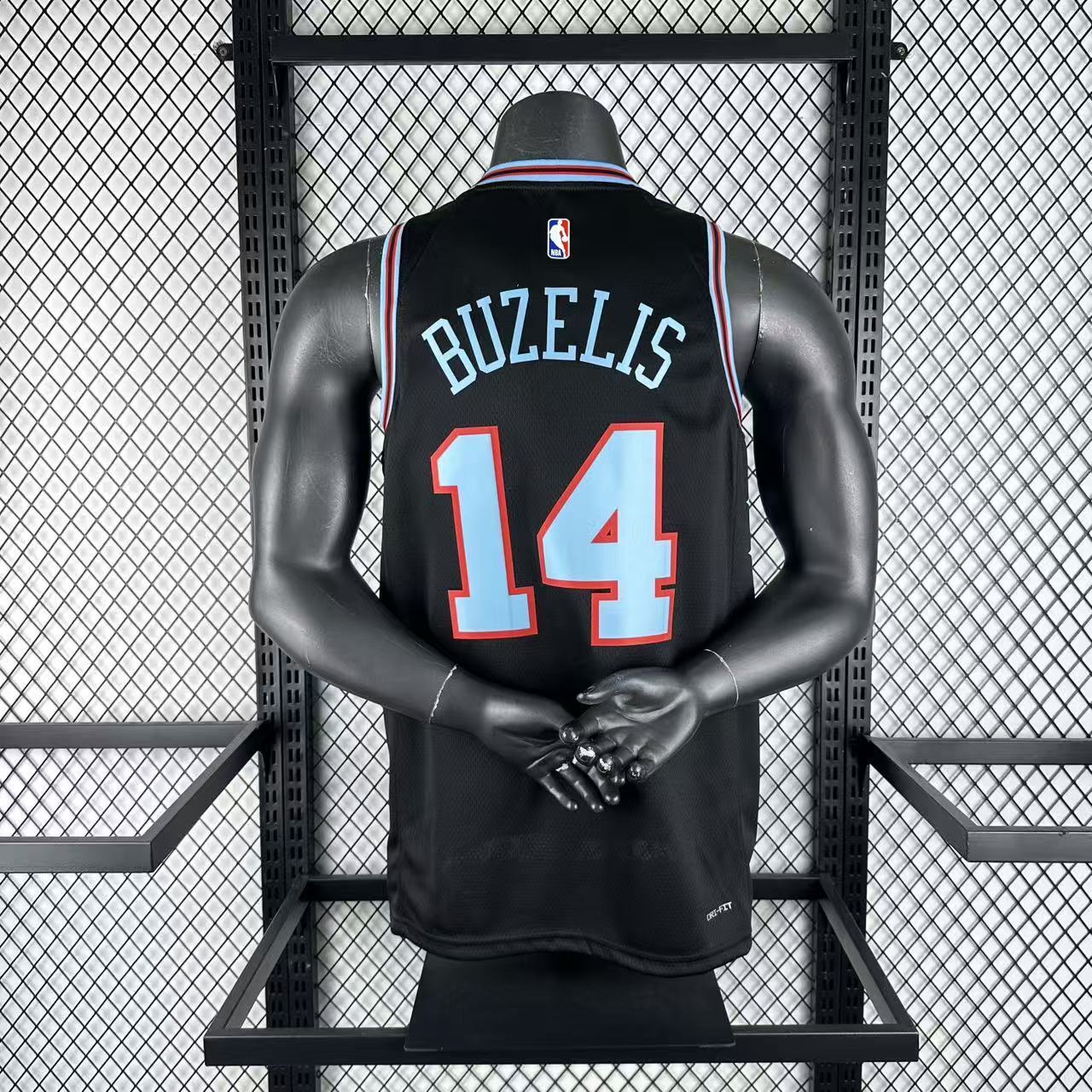 NBA Chicago Bulls 2026 City Edition Black Jersey BUZELIS#14