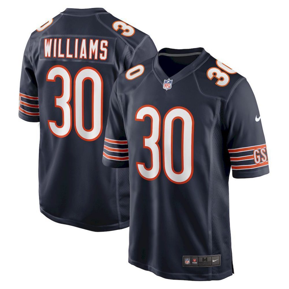 NFL Chicago Bears Jeysey WILLAMS # 30