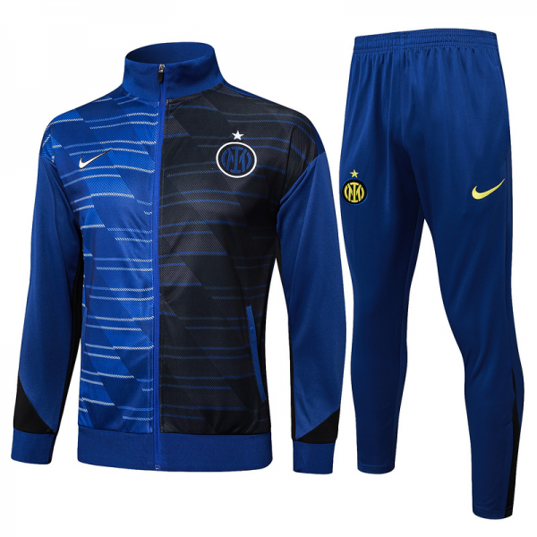 2024/25 Inter Milan Royal blue Jacket Training Suit Set Football Team Shirt Sports Fashion