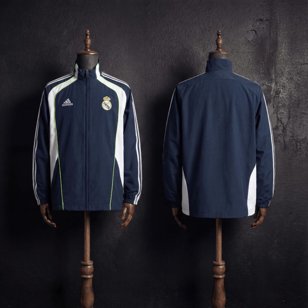 2026 Real Madrid Black Windbreaker Sport Unifom