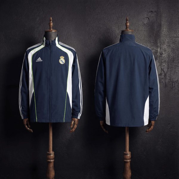 2026 Real Madrid Black Windbreaker Sport Unifom