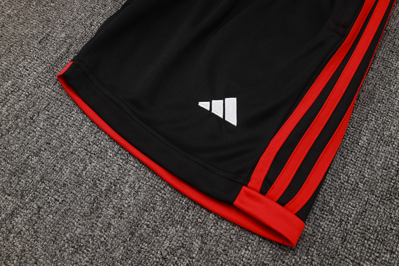2025/26 Flamengo Black Training Set Shirt and Shorts