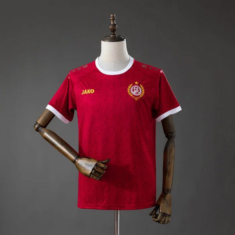 2026/27 Rot-weiss essen Home 100th Jahre Vereinswappen Jersey Fan Version