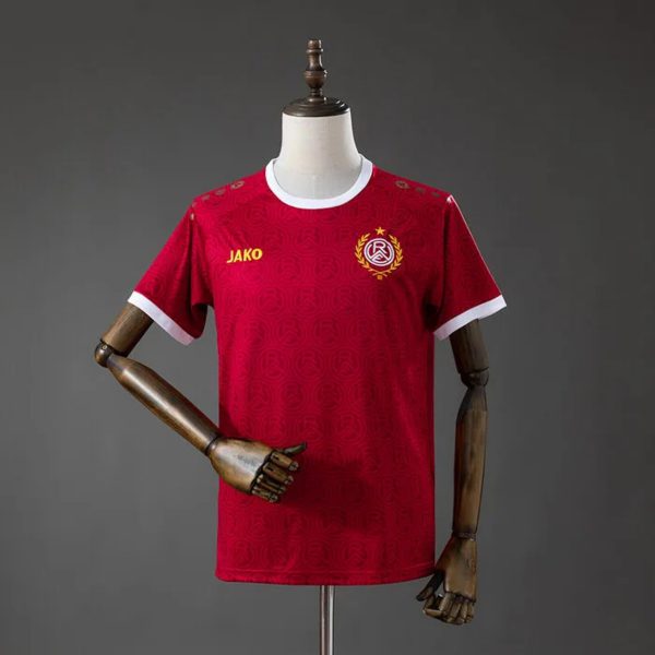 2026/27 Rot-weiss essen Home 100th Jahre Vereinswappen Jersey Fan Version