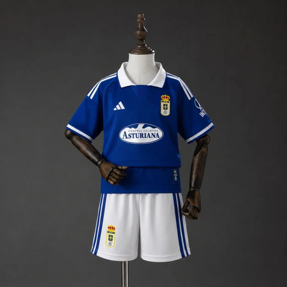 2026/27 Real Oviedo Home Kids Kits