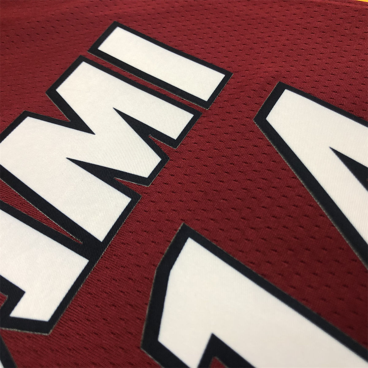 NBA Miami Hearts V-Neck Red Jersey HERRO#14 S-XXL