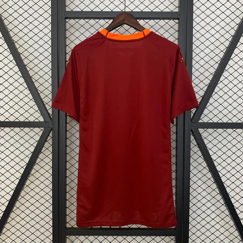 Retro 00/01 Roma Home jersey Fan Version