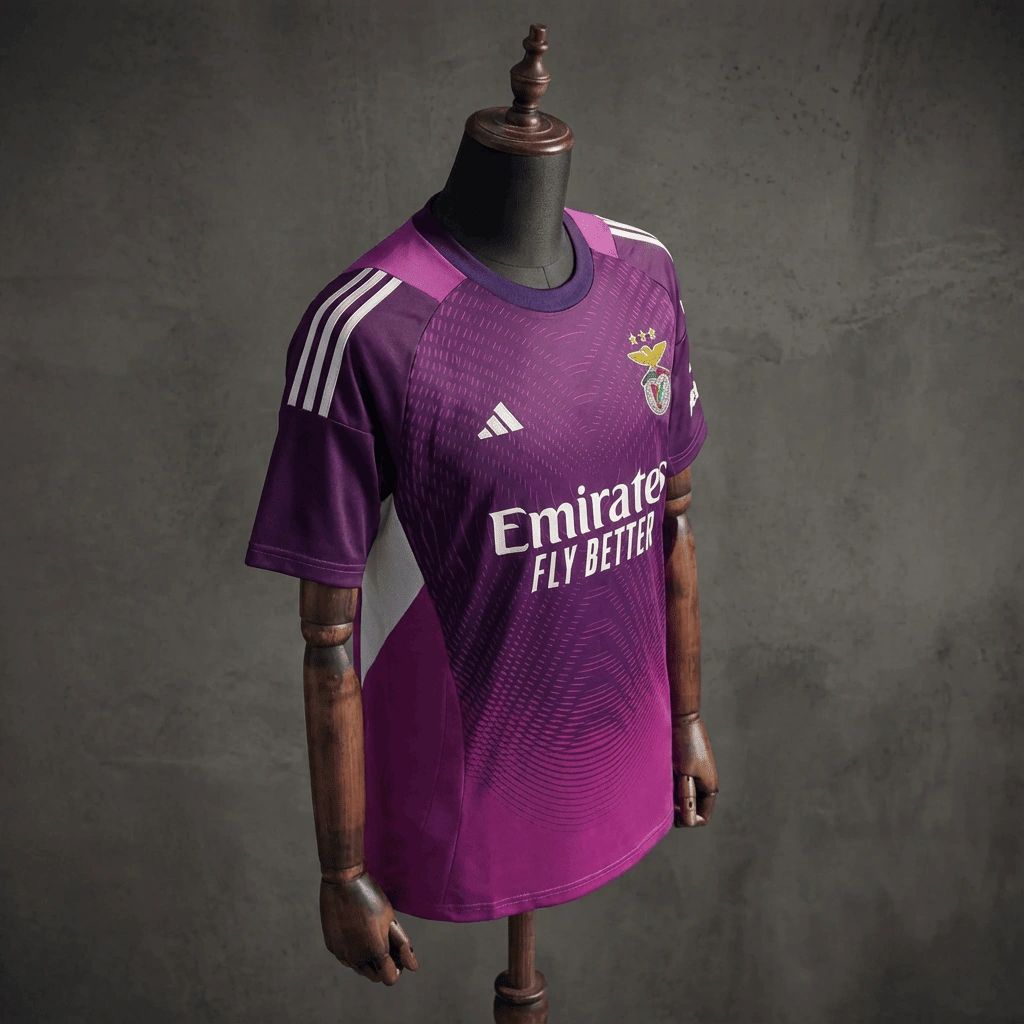 25/26 Benfica Goalkeeper Purple Jersey Fan version