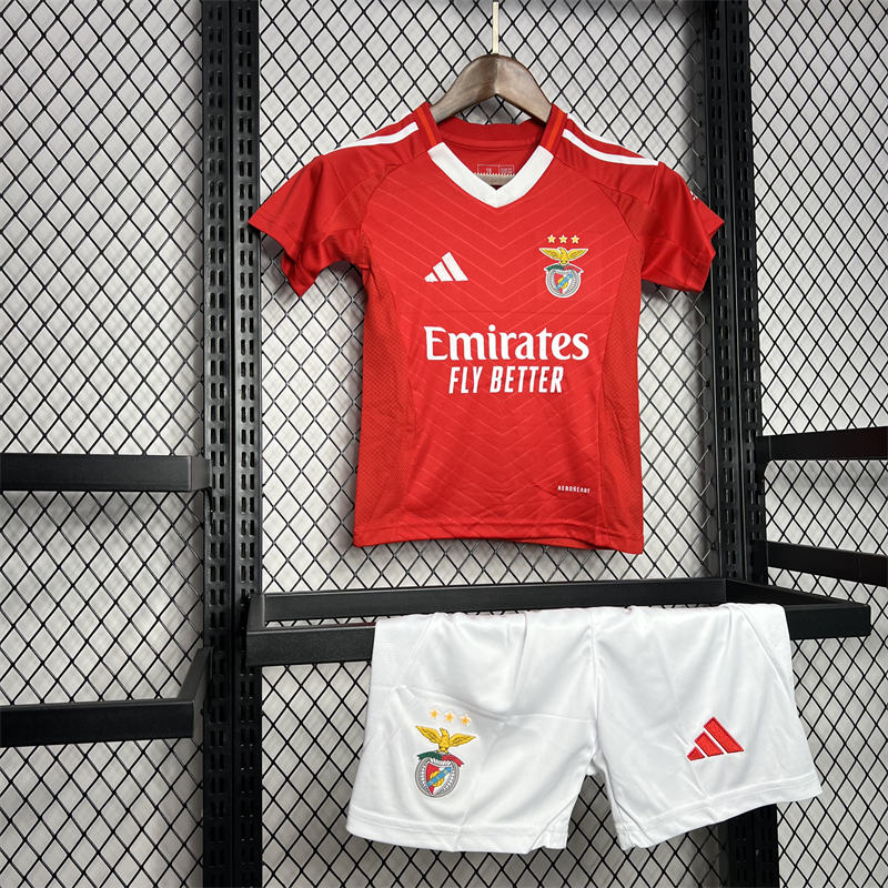 24/25 Benfica Home jersey Kid Kits Size 16-28