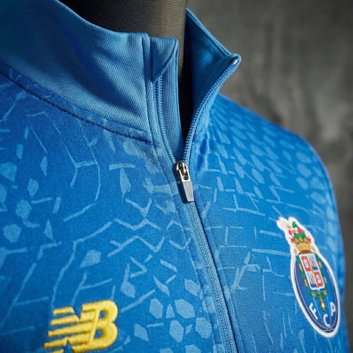 2026/27 Porto Half-Pull long Sleeve Sky Blue Hoodie