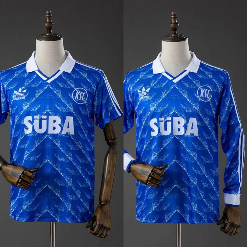 Retro 1989/90 Karlsruher Home Jersey Fan Version