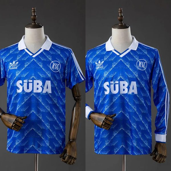 Retro 1989/90 Karlsruher Home Jersey Fan Version