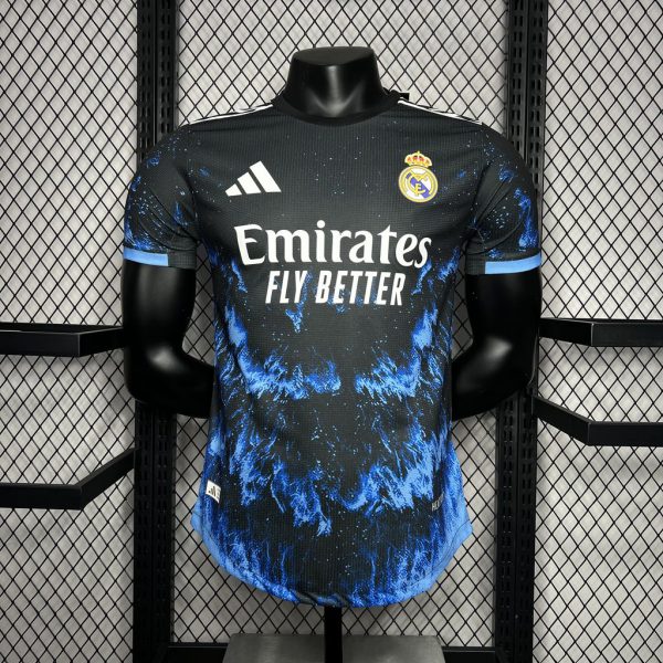 24/25Real Madrid Special Edition Ocean Blue Jersey Player Version