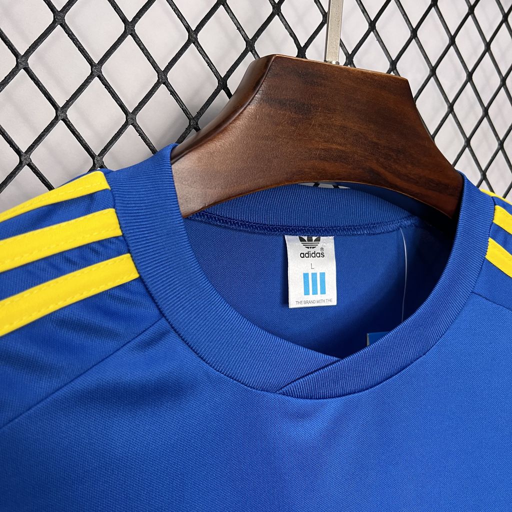 Retro Boca Juniors 1981 Home Long Sleeve jersey Fan Version