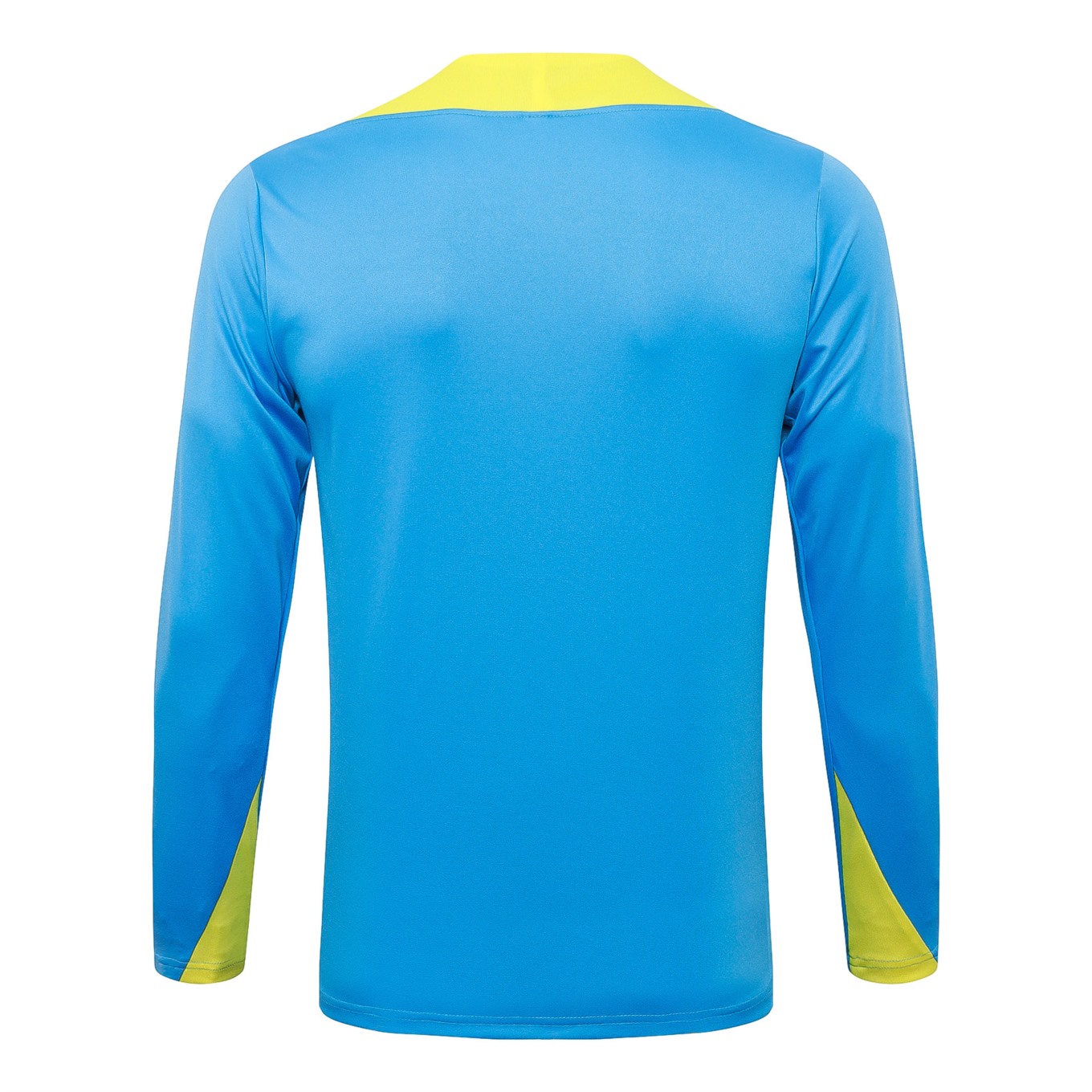 2026 Barcelona Light blue Long-sleeved half-pull training kit