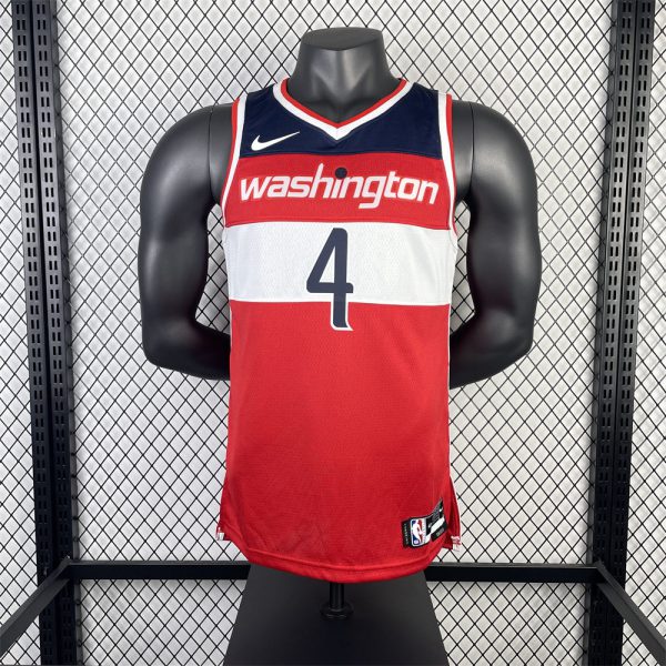 NBA Washington Wizards WESTBROOK#4 2022/23 Swingman Red Jersey S-XXL