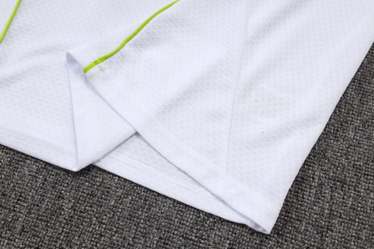 2026 Real Madrid White Training Set Shirt and Shorts