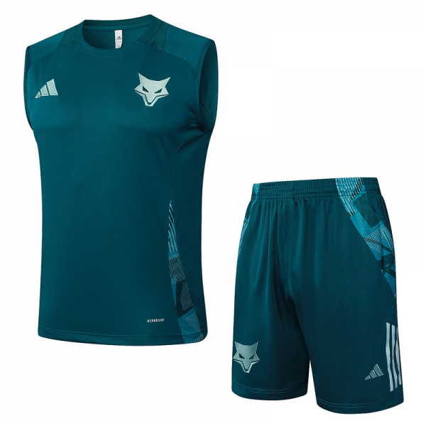24/25 Cruzeiro Green Training Set Shirt and Shorts