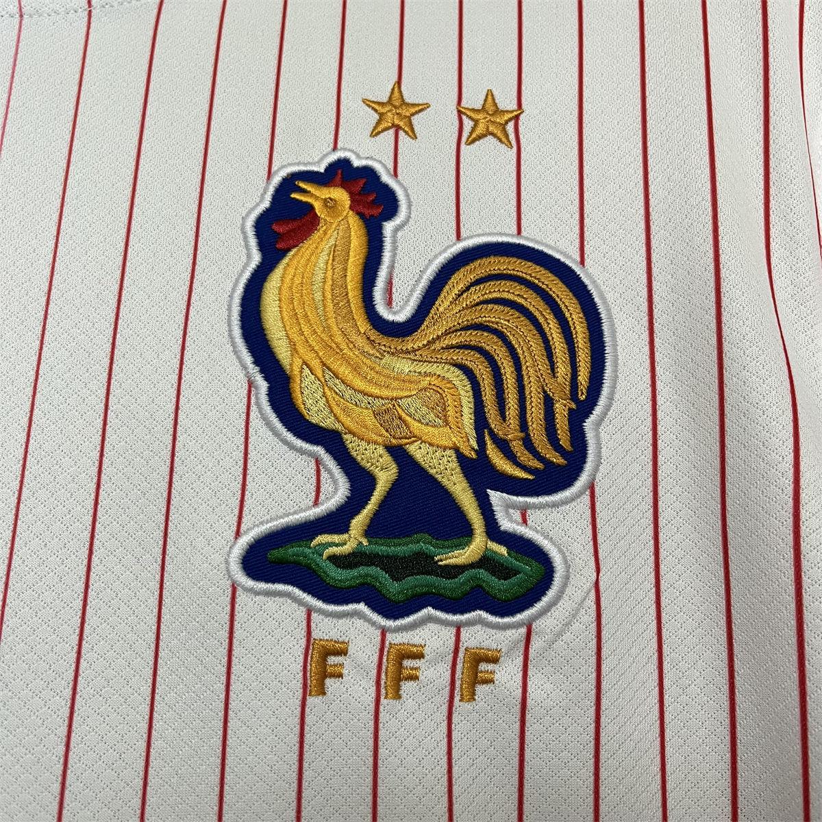 2024/25 France Euro Away Jersey Fan Version