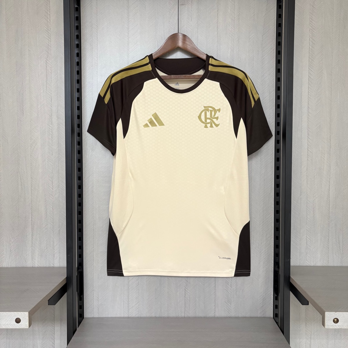 2026/27 Flamengo Training Beige Jersey Fan version