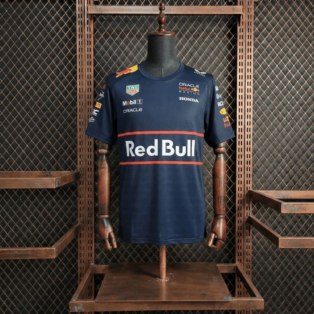 F1 Racing Oracle Red Bull 2025 Black Shirt