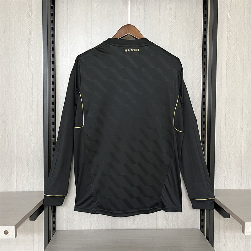 Retro Real Madrid 11/12 Away Long Sleeve jersey Long Sleeves Fan Version