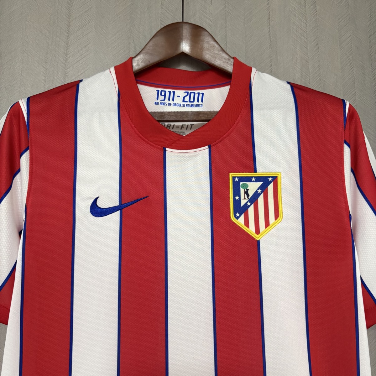 Retro Atletico Madrid 2011/12 home jersey Fan Version