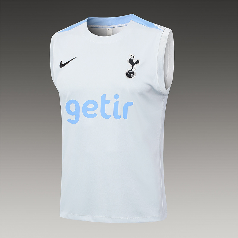 24/25 Tottenham light gray raining Set Shirt and Shorts
