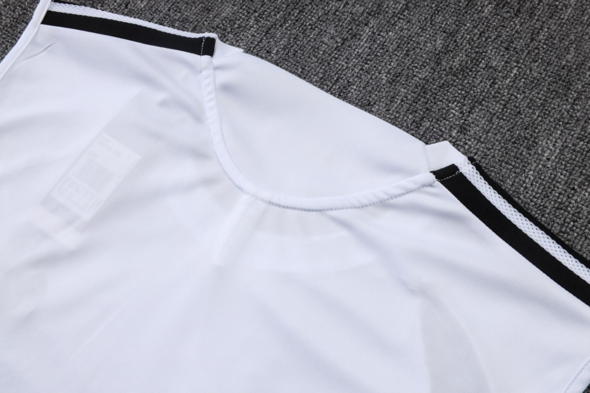 2026 Real Madrid White Training Set Shirt and Shorts