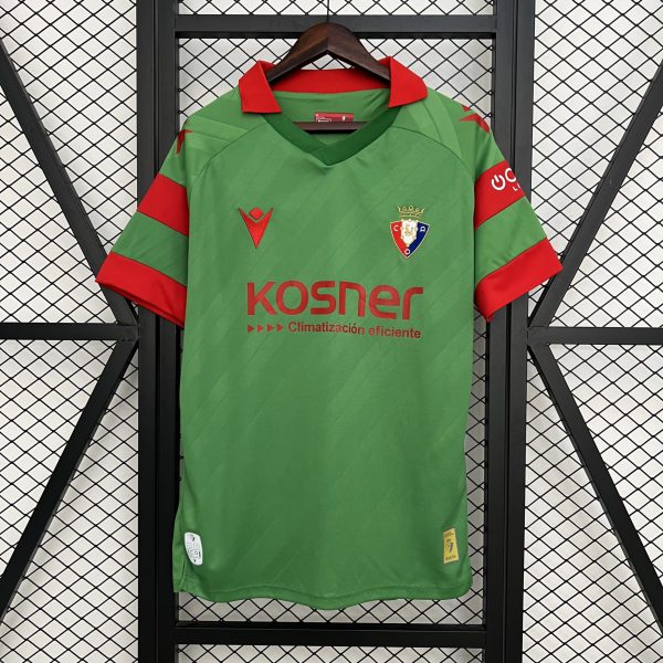 2025/26 Osasuna Away Green Jersey Fan Version