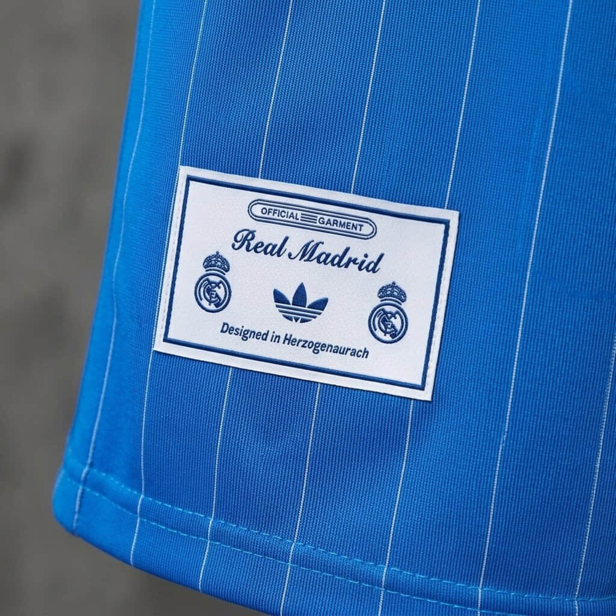 2026 Real Madrid Terrace Icons Blue Jersey Fan version