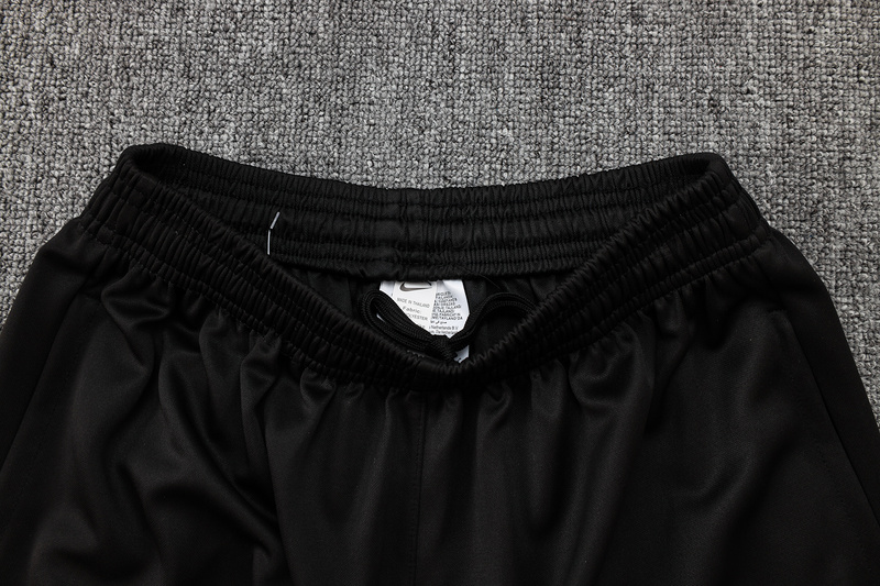 24/25 Brazil Black Long-sleeved half-pull training kit Football team kit