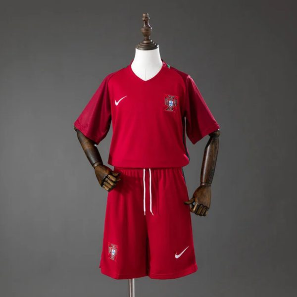 Retro Portugal 2016/17 Home Kid Kits