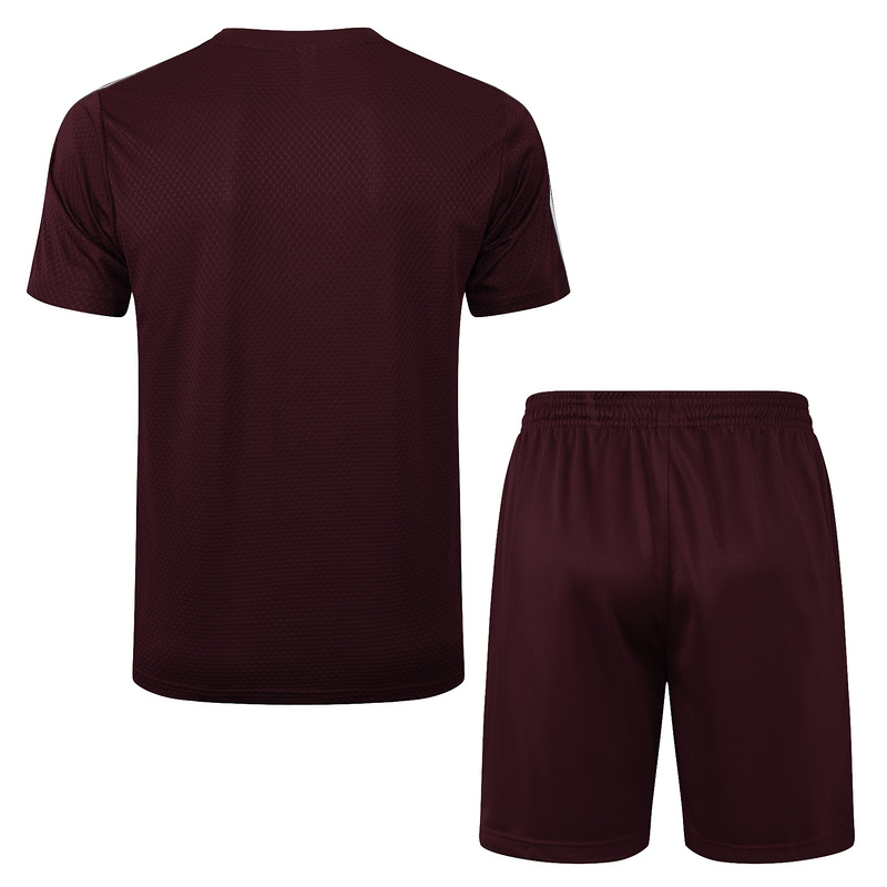 2025/26 Ajax maroon Training Set Shirt and Shorts