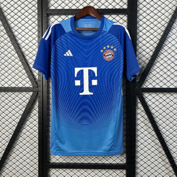 2025/26 Bayern Munich Goalkeeper Blue jersey Fan version
