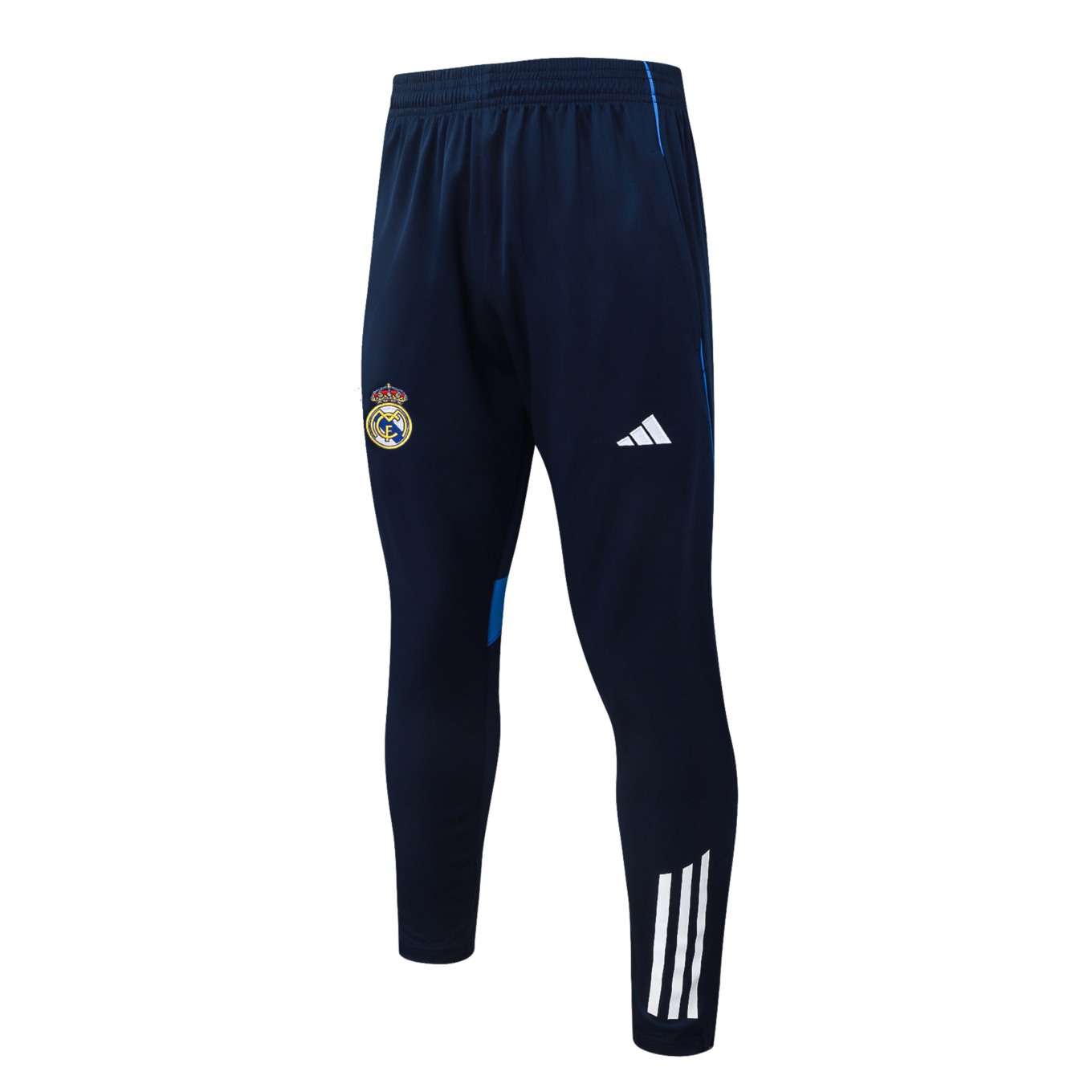 202526 Real Madrid Royal blueLong-sleeved half-pull training kit Football team kit