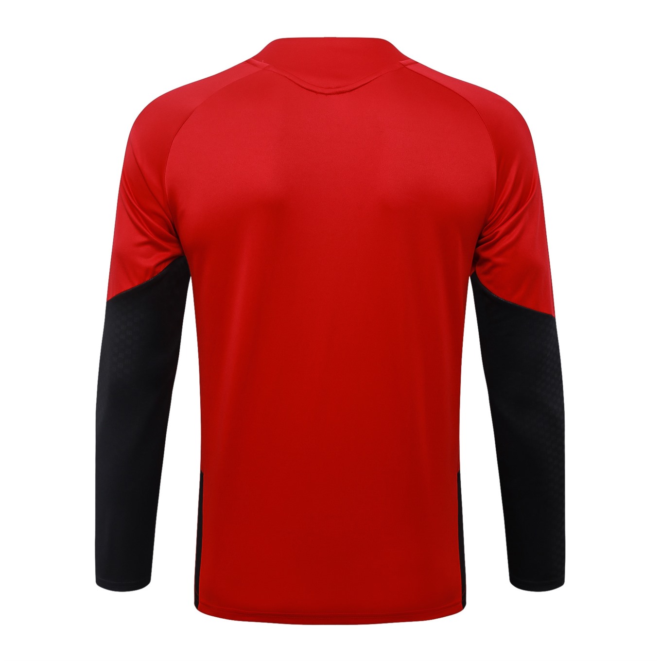2026 Germany Red Long-sleeved half-pull training kit