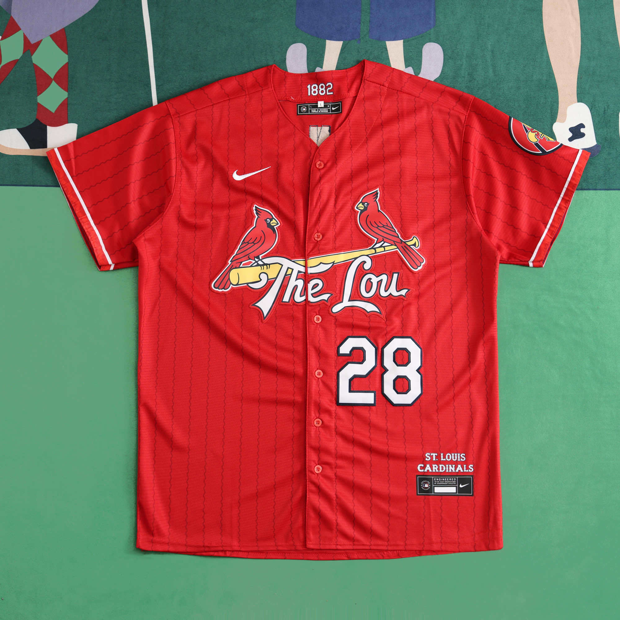 MLB St. Louis Cardinals Red Jersey