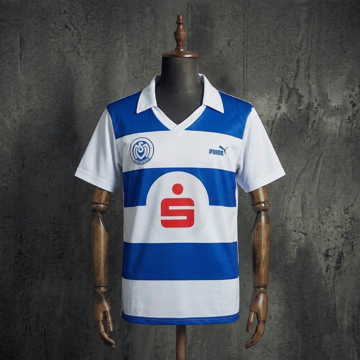 Retro MSV Duisburg 1990/91 Home Jersey Fan version