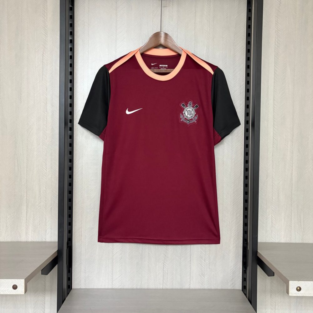 2026/27 Corinthians Maroon Jersey Fan Version