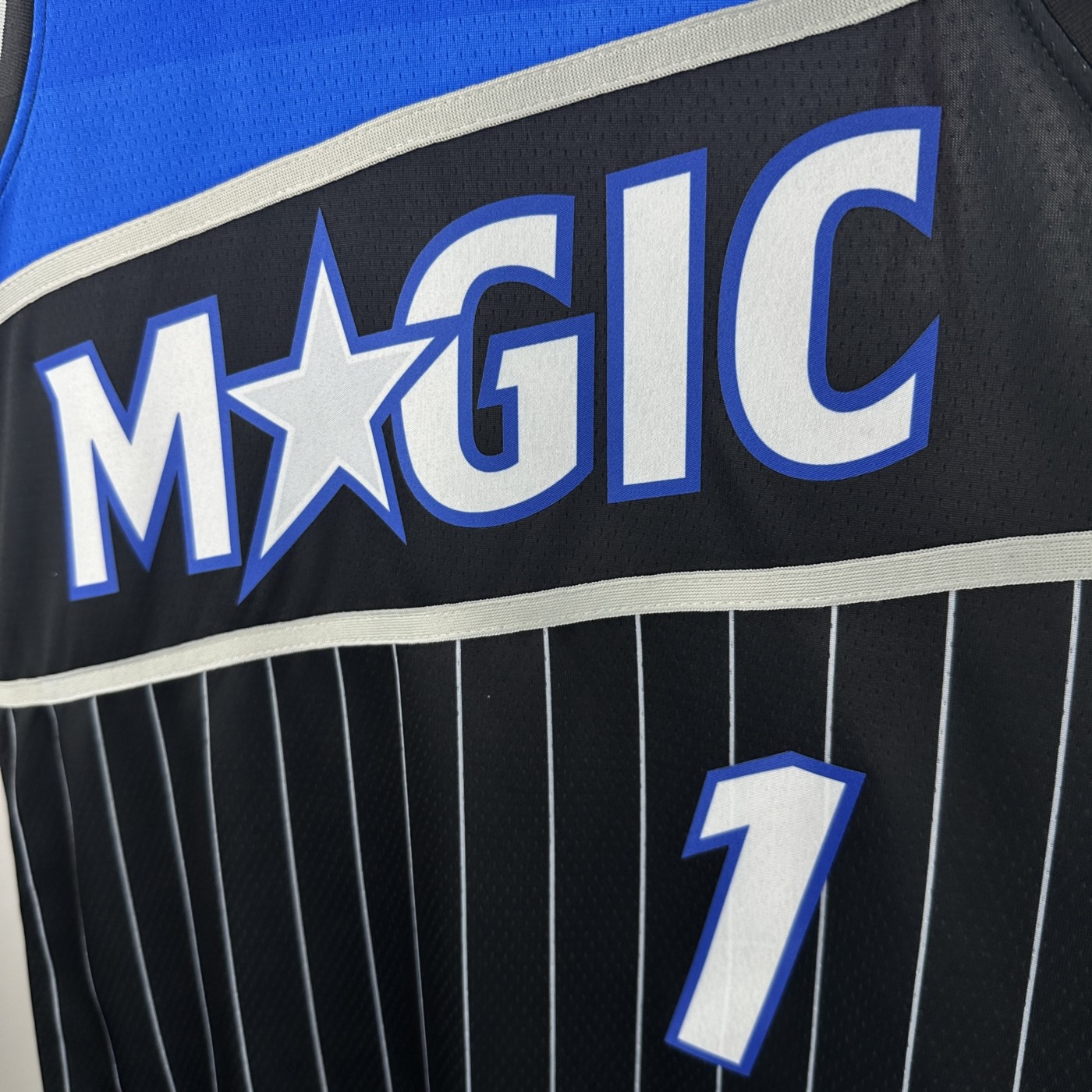 NBA Orlando Magic 2025/26 Round Neck Jordan Edition Black Jersey HARDAWAY#1 S-XXL
